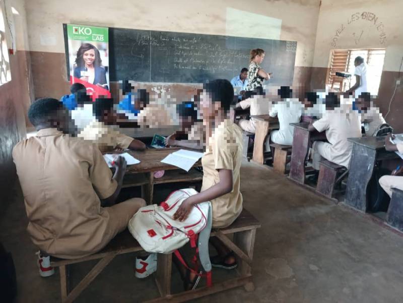 Lokossa : des élèves formés à la pratique journalistique et à la production de contenus médiatiques